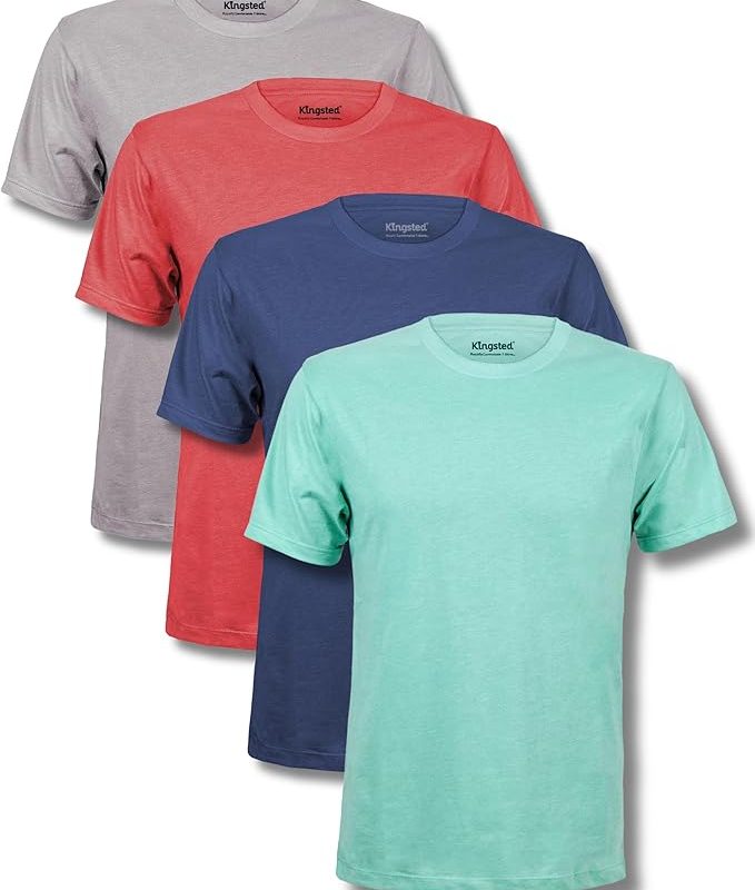 Kingsted T-Shirts for Men Pack - Royally Comfortable - Super Soft Premium Fabric - Well-Crafted Classic Tee