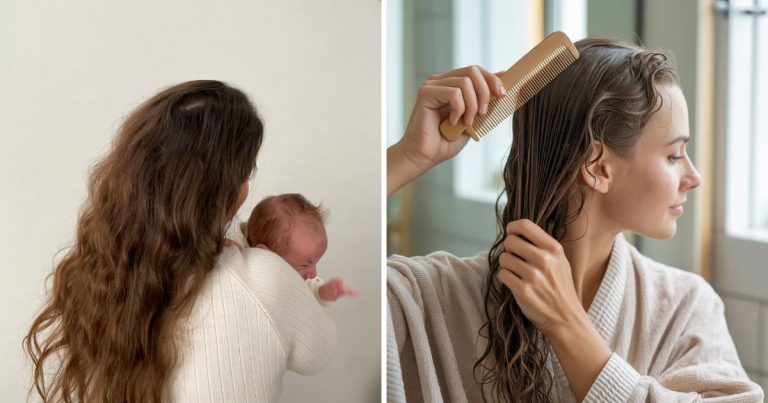 Postpartum Hair Care: What’s Normal and How to Support Your Hair Gently